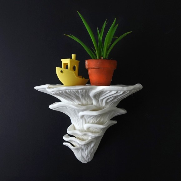Gazzaladra Unique Wall shelf Interior Decor “Djamor Fungus” for Party - Picture 1 of 6